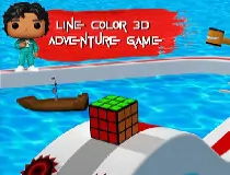 Line Color 3d Squid Game